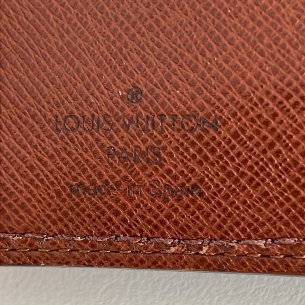Authenticated Louis Vuitton Viennois vintage wallet - Picture 4 of 15